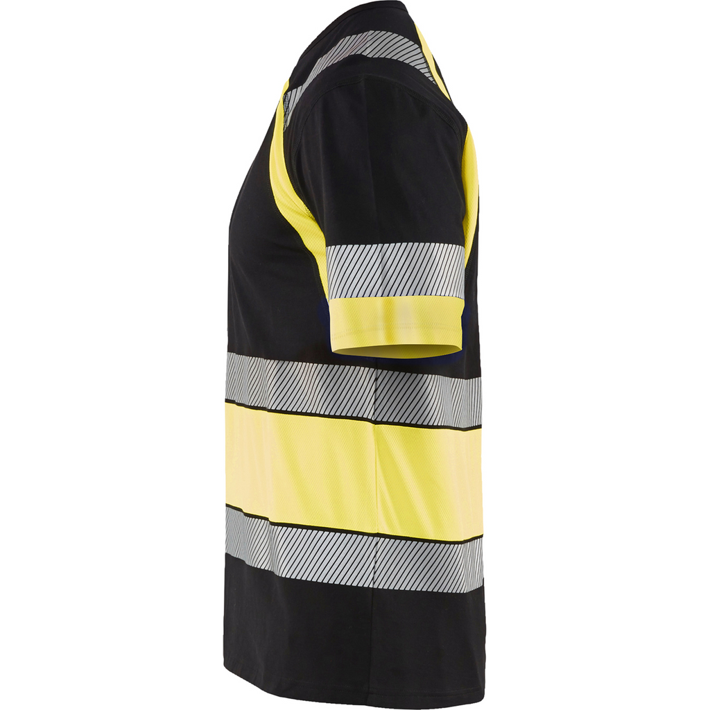 Blaklader High Vis T-Shirt, Black/Yellow (3)