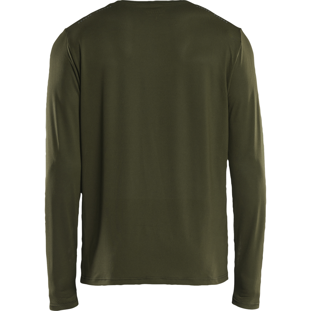 Blaklader Functional UV Protection Long Sleeve Shirt, Forest Green (4)