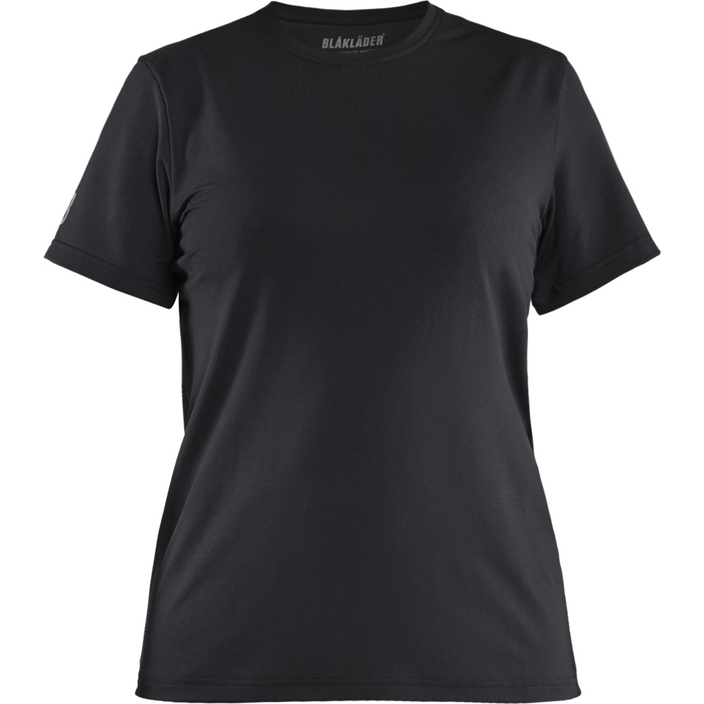Blaklader Ladies Functional UV Protection T-Shirt, Black