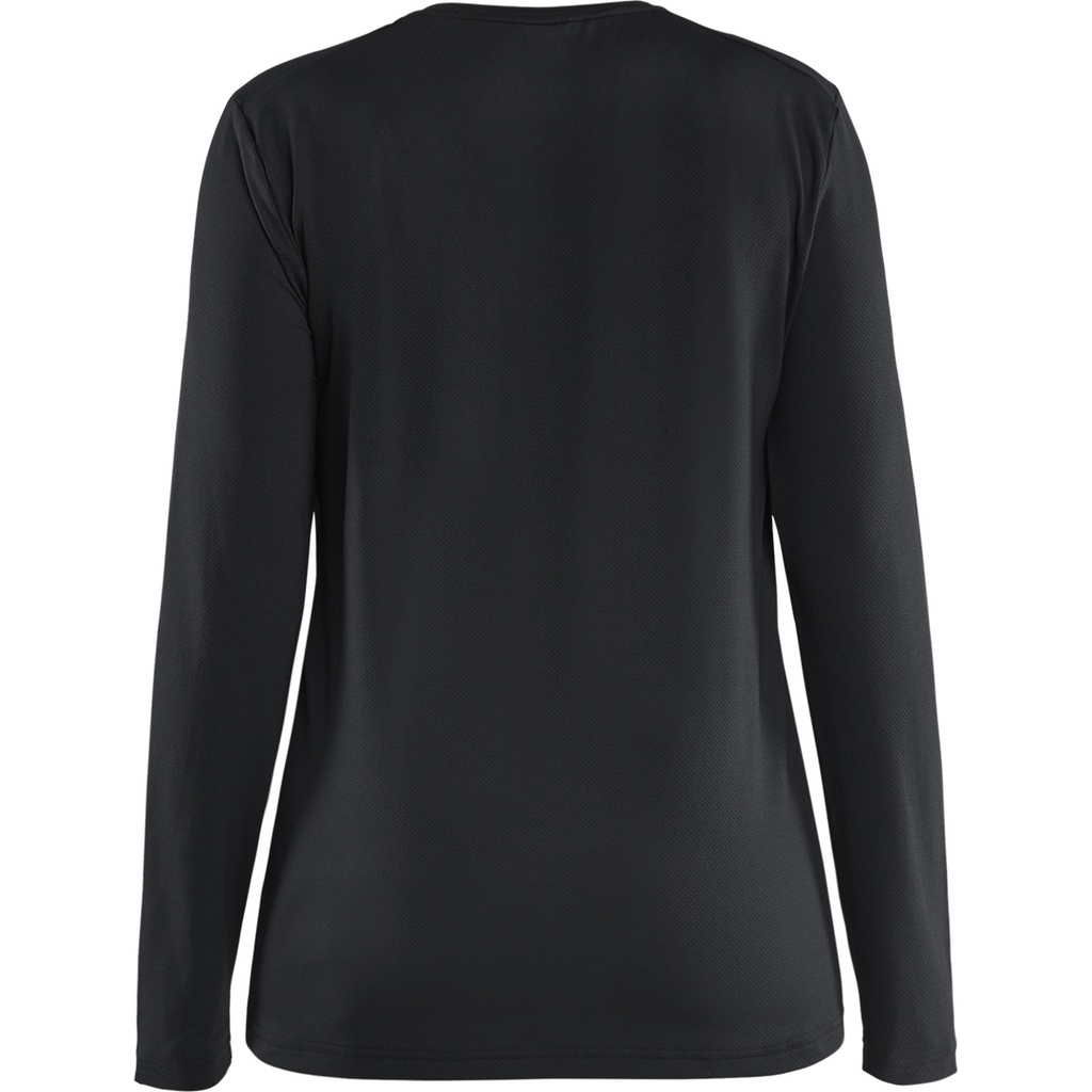 Blaklader Ladies Functional UV Protection Long Sleeve Shirt, Black (4)