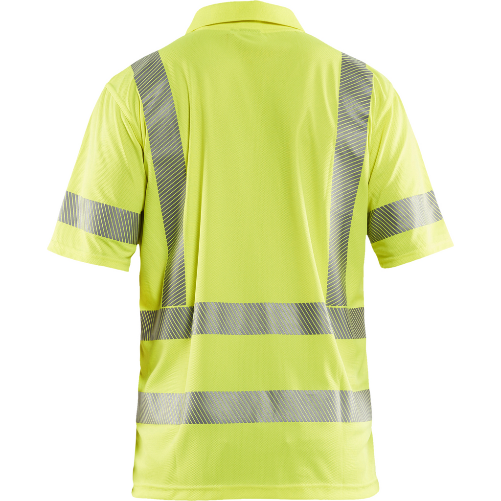 Blaklader High Vis UV Protection Polo Shirt, Yellow (4)