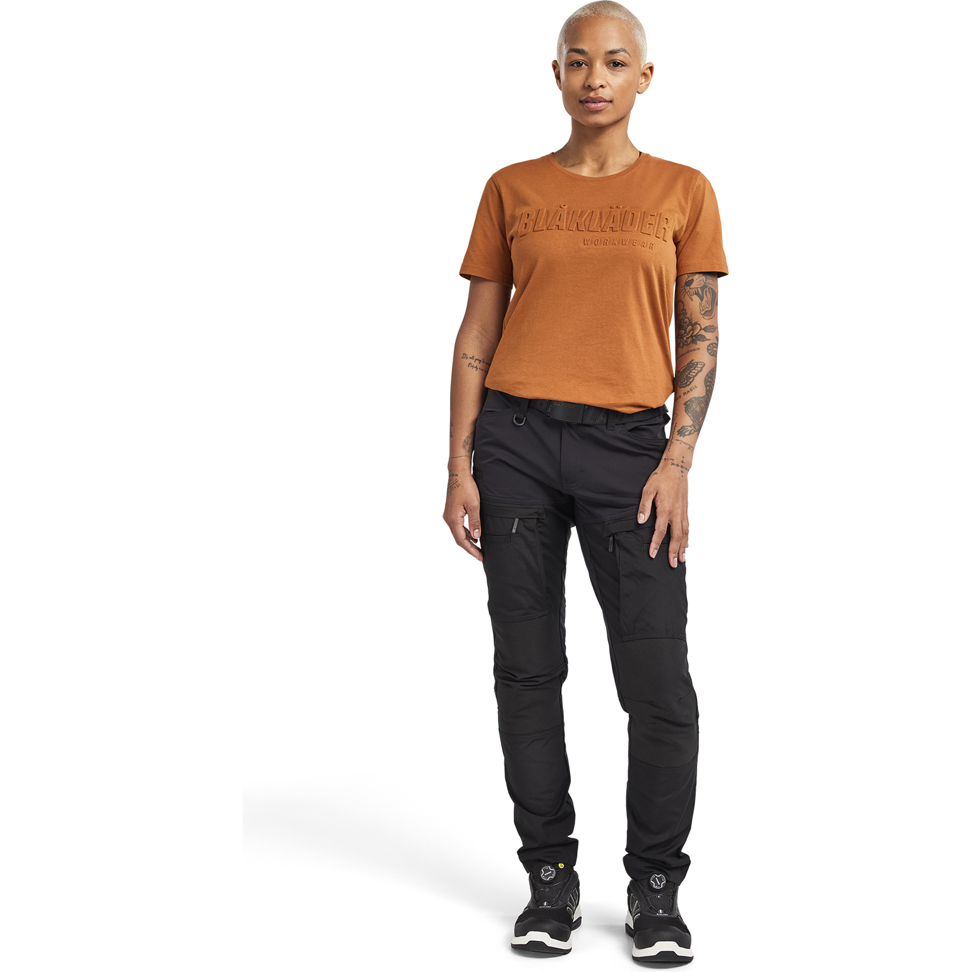 Blaklader 3D Ladies T-Shirt, Rust (5)