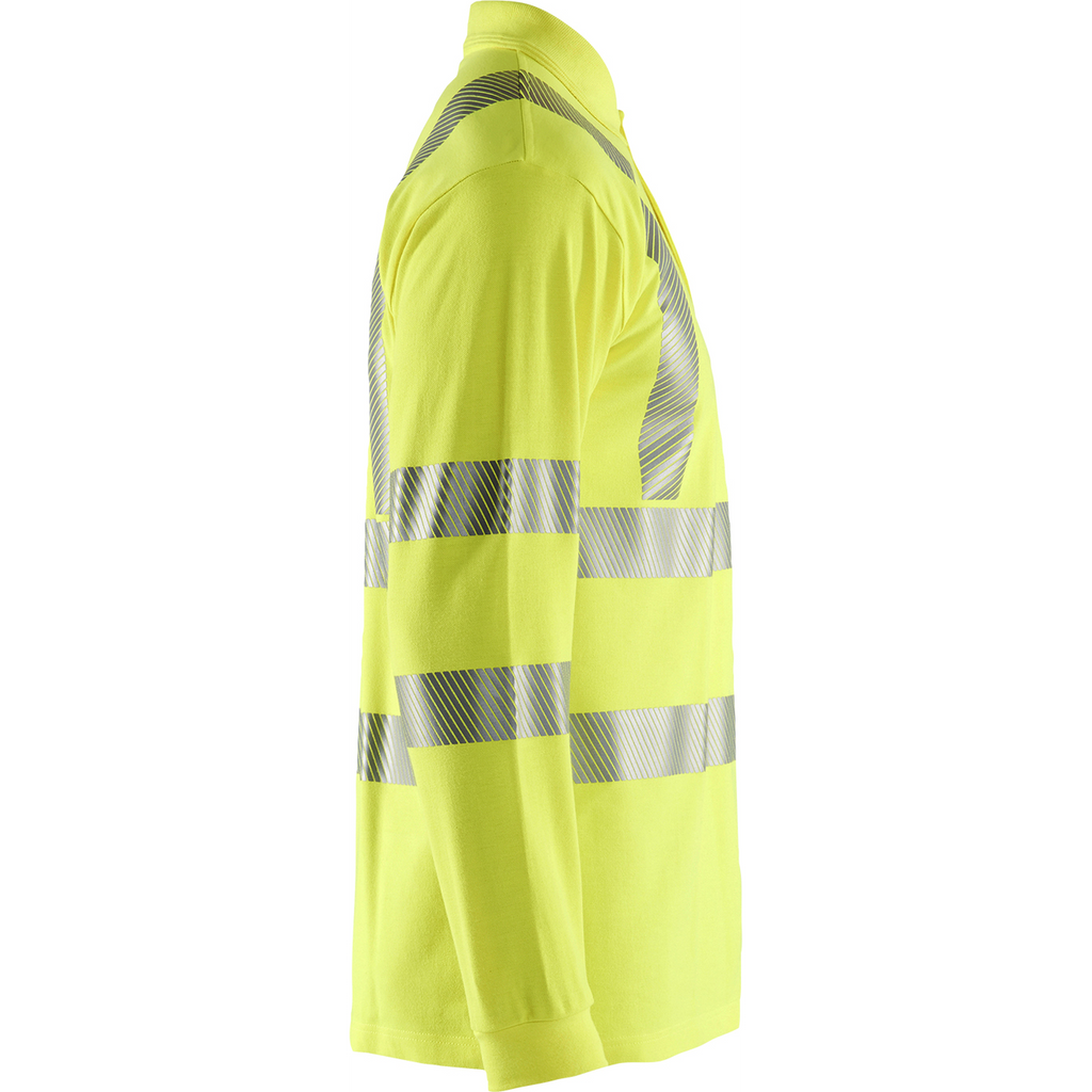 Blaklader Long Sleeve Multinorm Polo Shirt, Yellow (2)