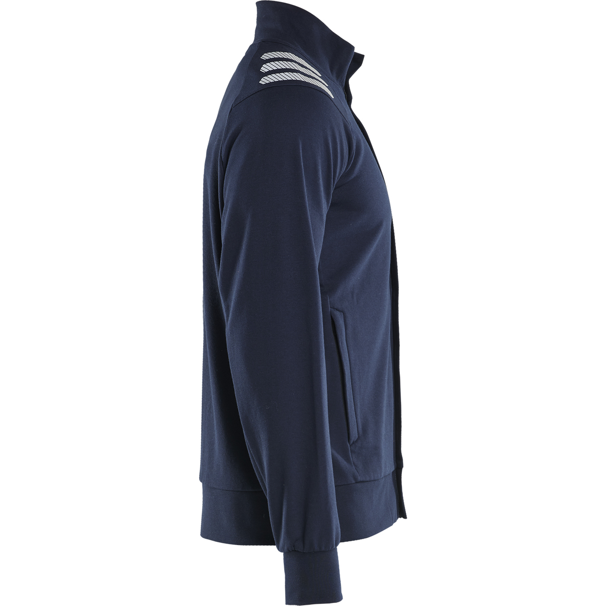 Blaklader Flame Resistant Sweatshirt with Zipper, Navy Blue (2)