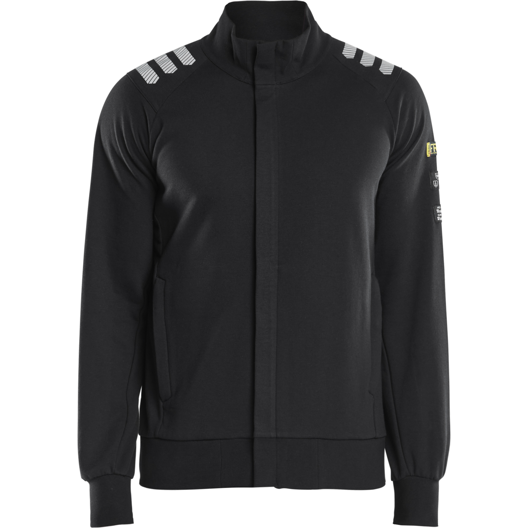 Blaklader Flame Resistant Sweatshirt with Zipper, Black