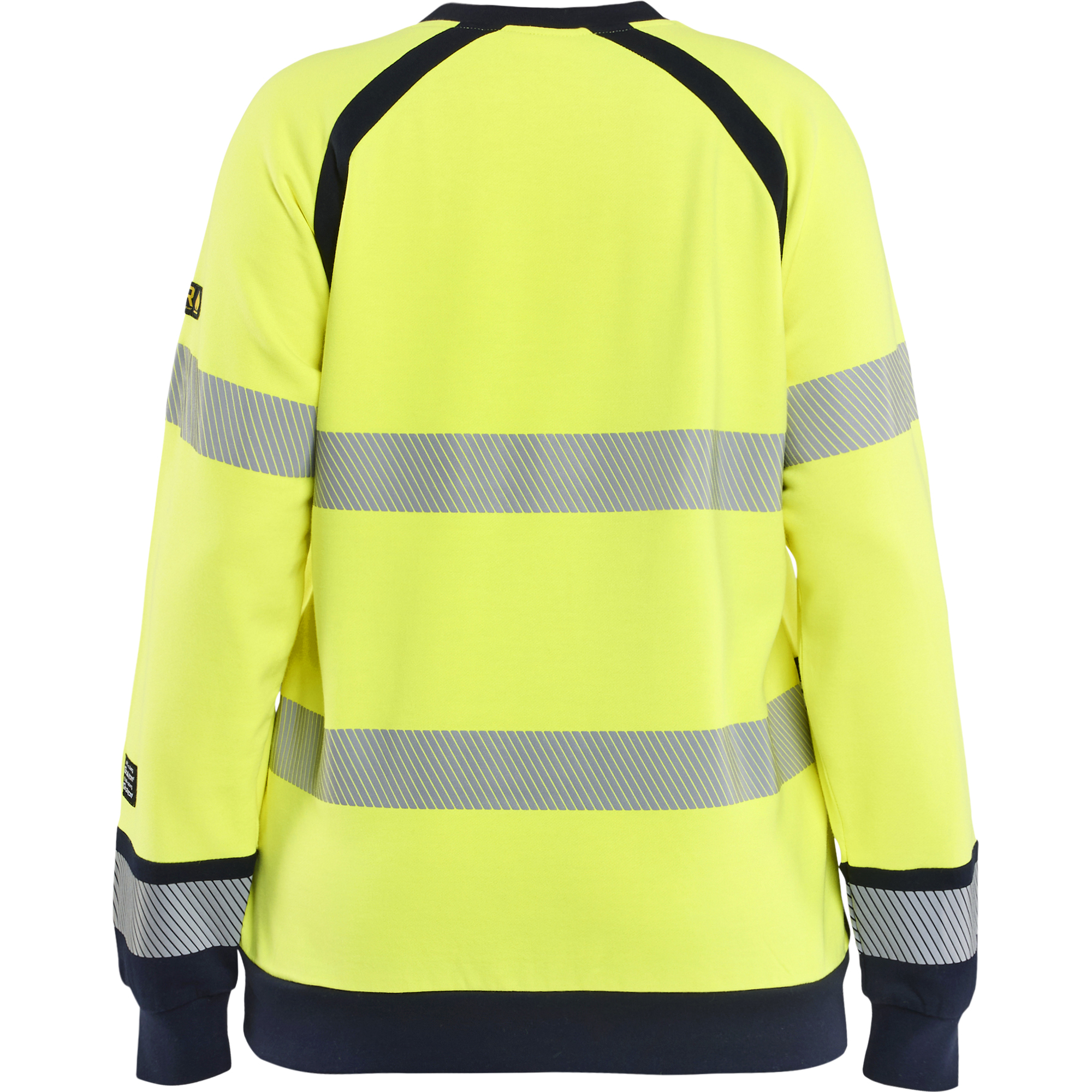 Blaklader Ladies Multinorm Sweatshirt, Yellow/Navy (4)