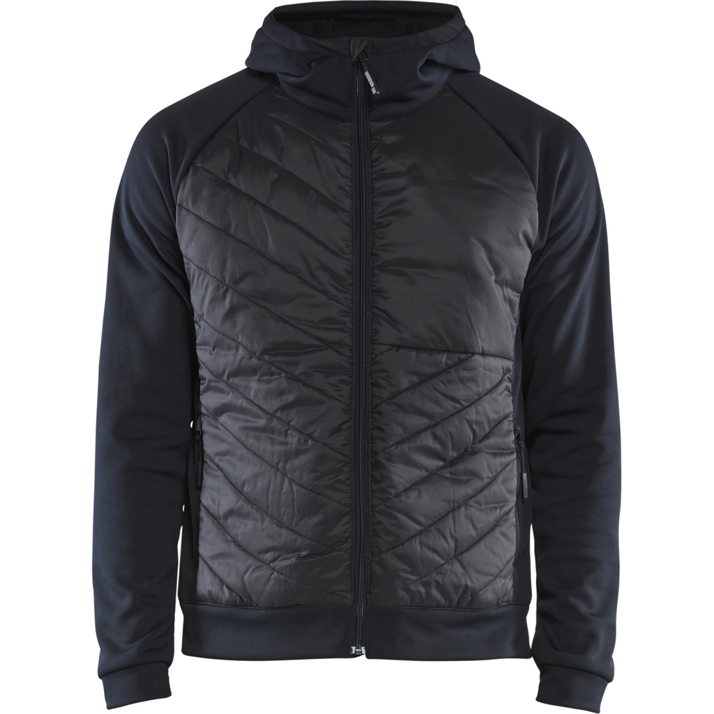 Blaklader Hybrid Sweatshirt, Dark Navy/Black