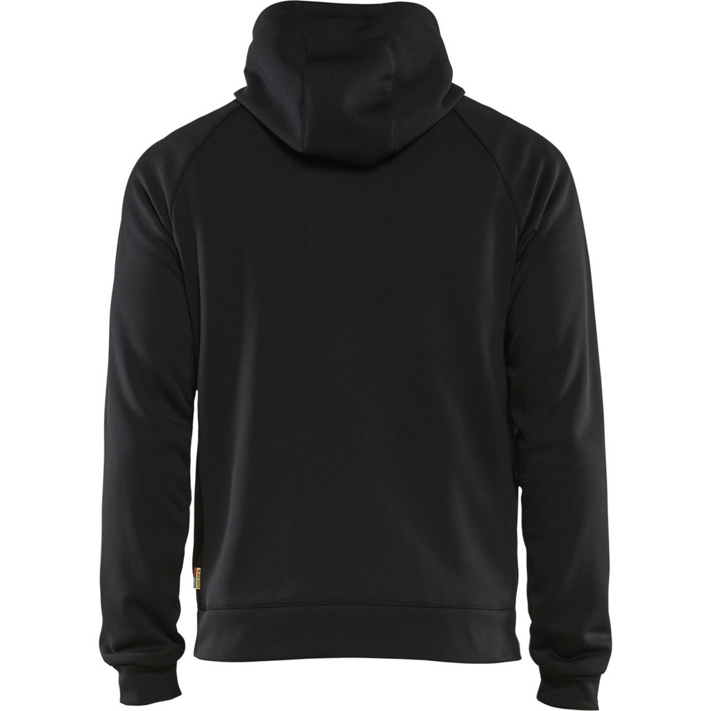 Blaklader Hybrid Sweatshirt, Black/Yellow (4)