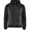 Blaklader Hybrid Sweatshirt, Black/Yellow