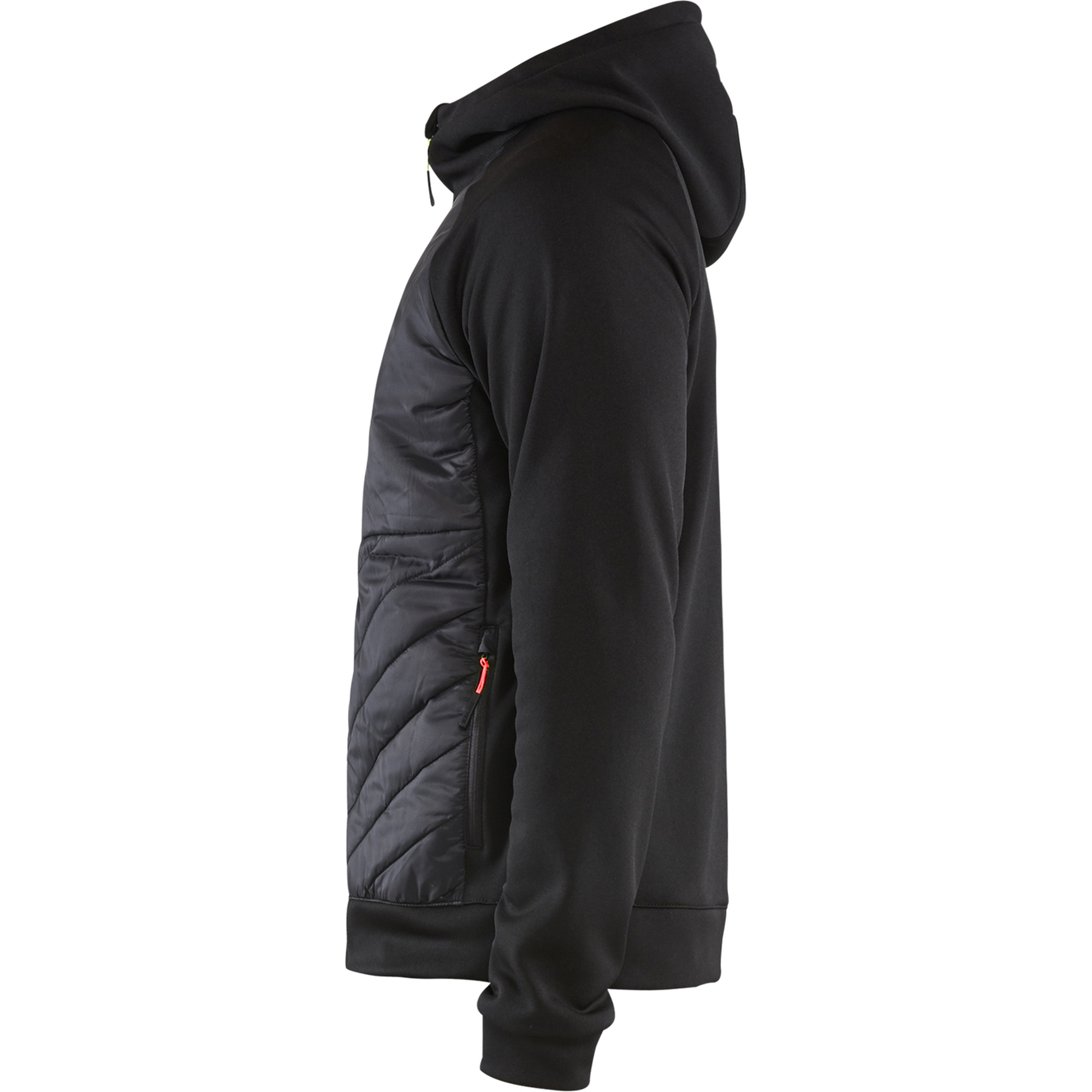 Blaklader Hybrid Sweatshirt, Black/Red (3)