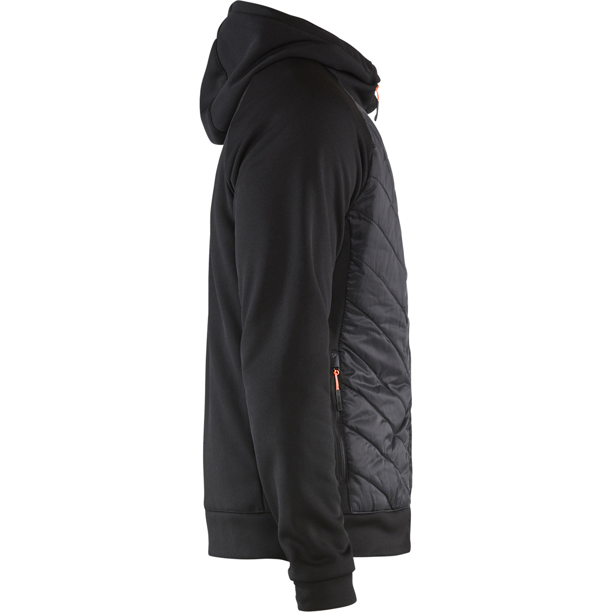Blaklader Hybrid Sweatshirt, Black/Red (2)