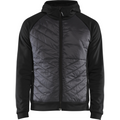 Blaklader Hybrid Sweatshirt, Black/Dark Grey