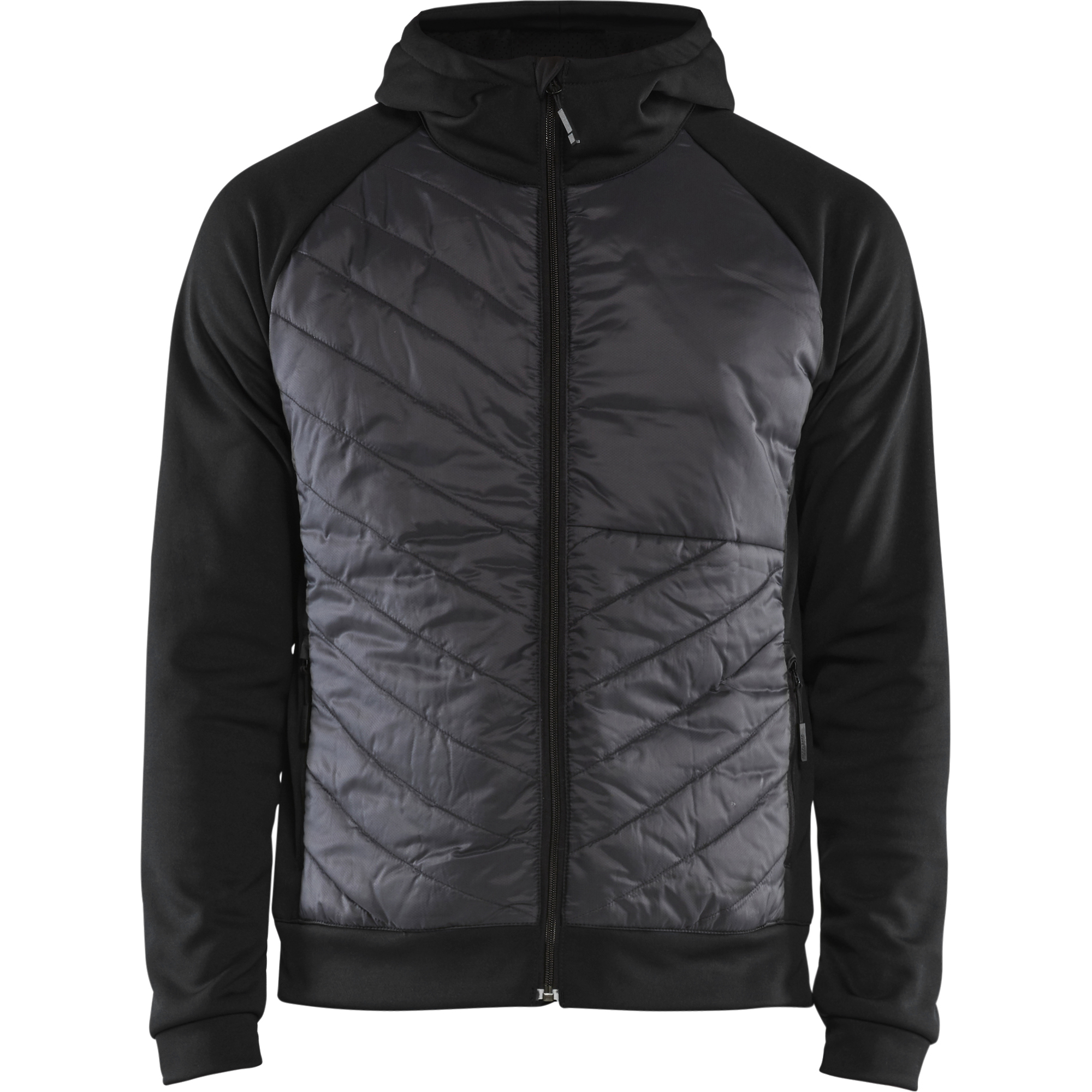 Blaklader Hybrid Sweatshirt, Black/Dark Grey