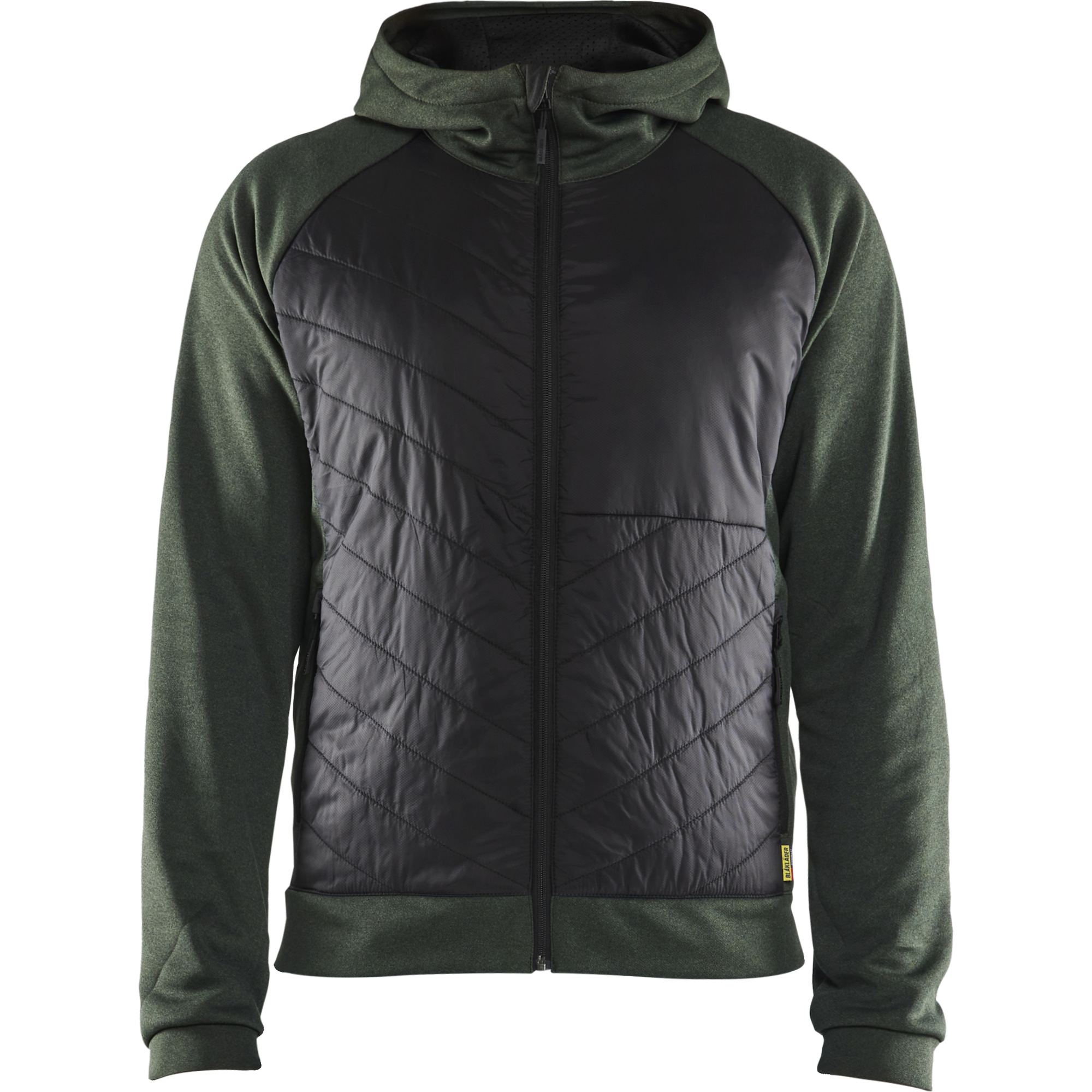 Blaklader Hybrid Sweatshirt, Autumn Green/Black