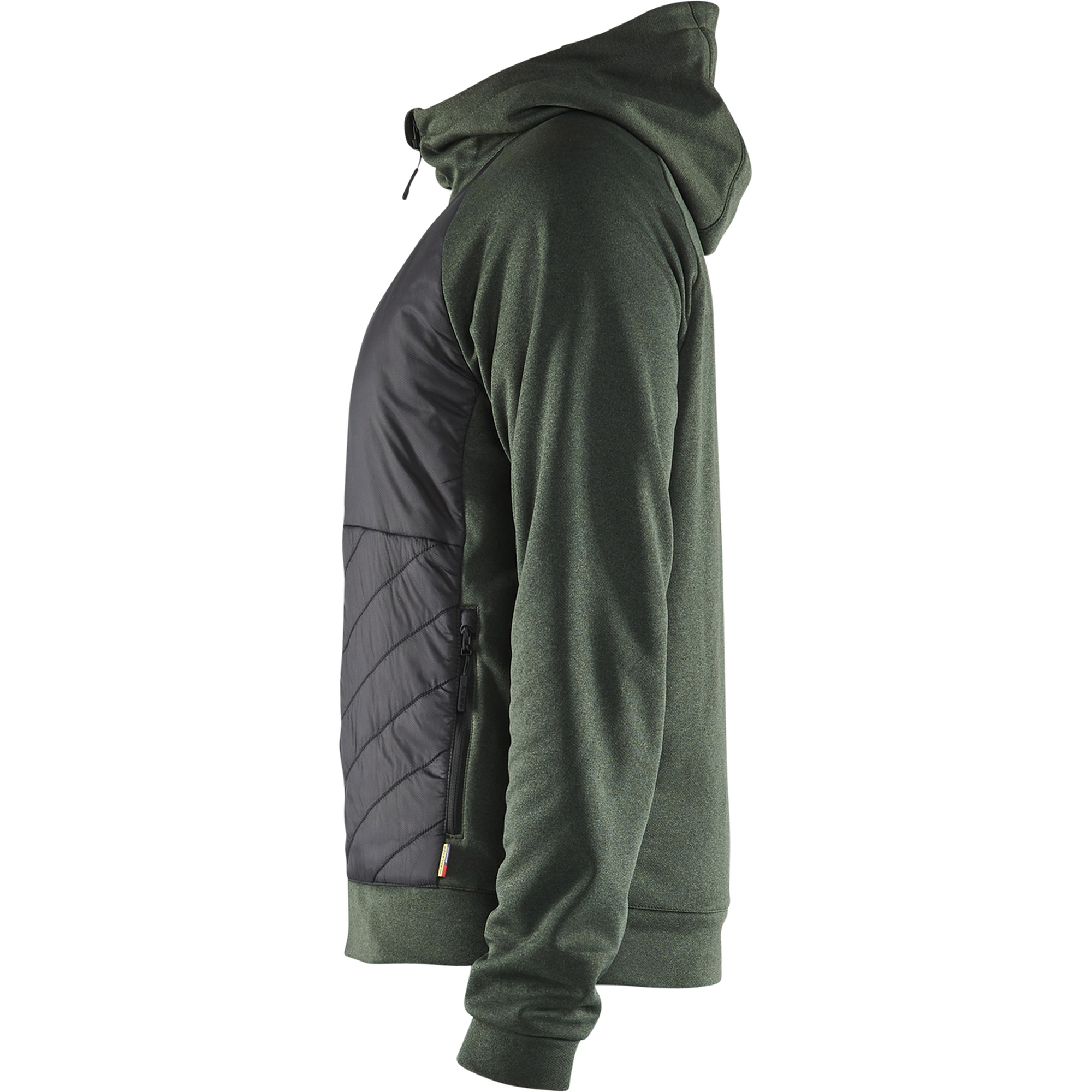 Blaklader Hybrid Sweatshirt, Autumn Green/Black (3)