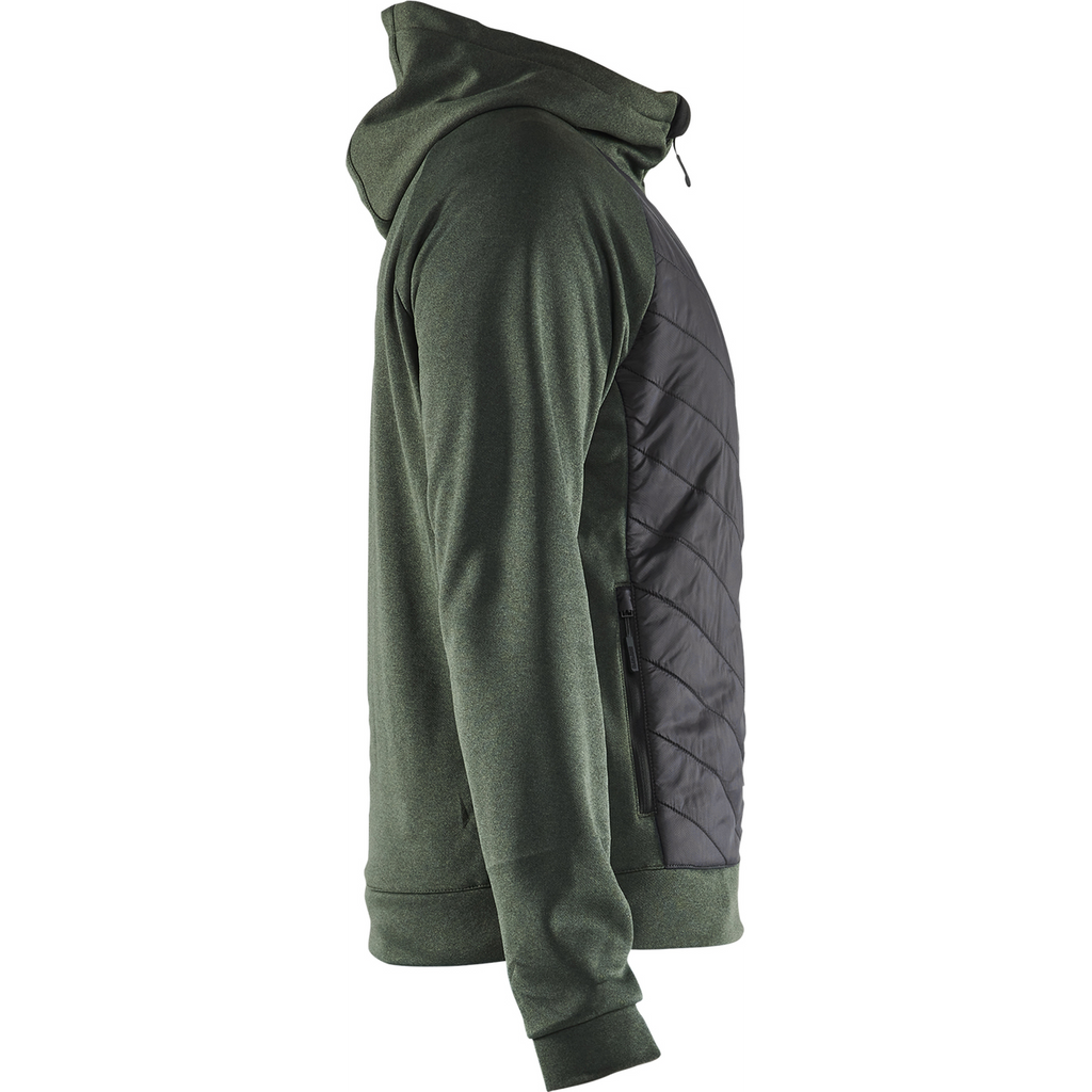 Blaklader Hybrid Sweatshirt, Autumn Green/Black (2)