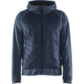 Blaklader Hybrid Sweatshirt, Dove Blue/Dark Navy