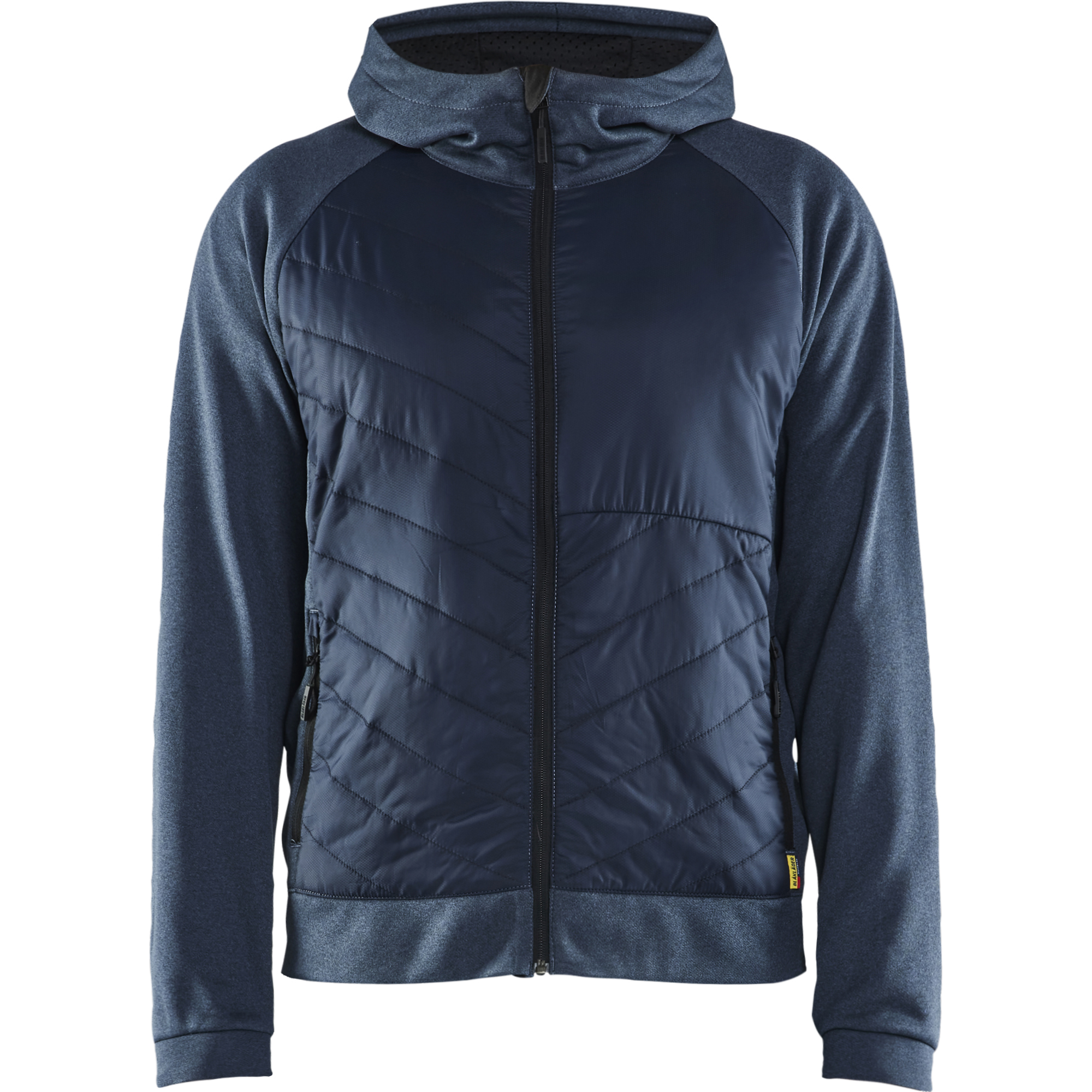Blaklader Hybrid Sweatshirt, Dove Blue/Dark Navy