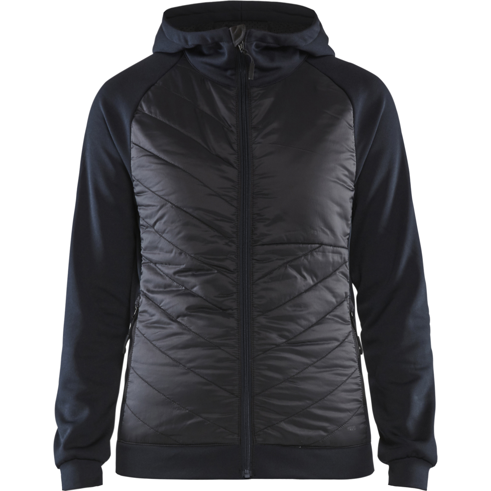 Blaklader Ladies Hybrid Sweatshirt, Dark Navy/Black