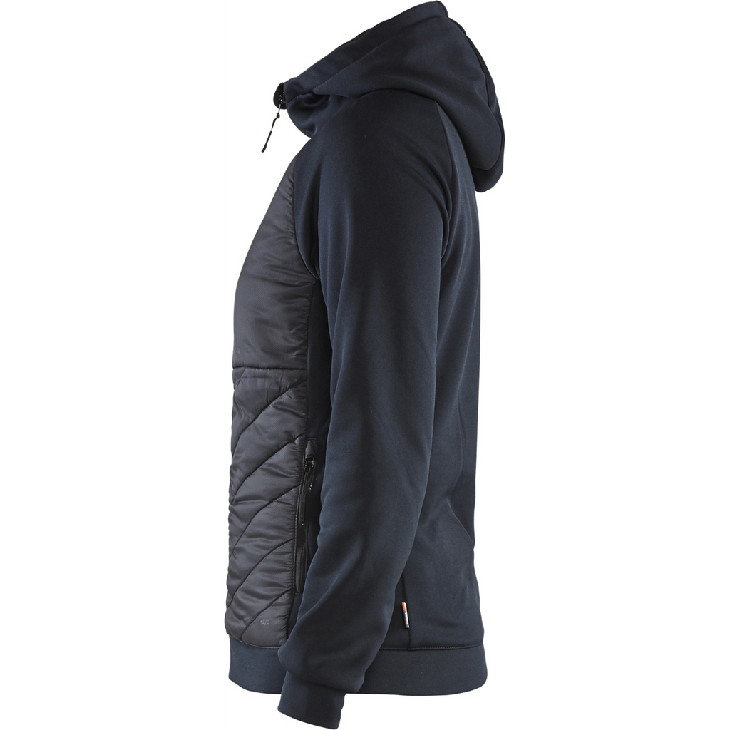 Blaklader Ladies Hybrid Sweatshirt, Dark Navy/Black (3)