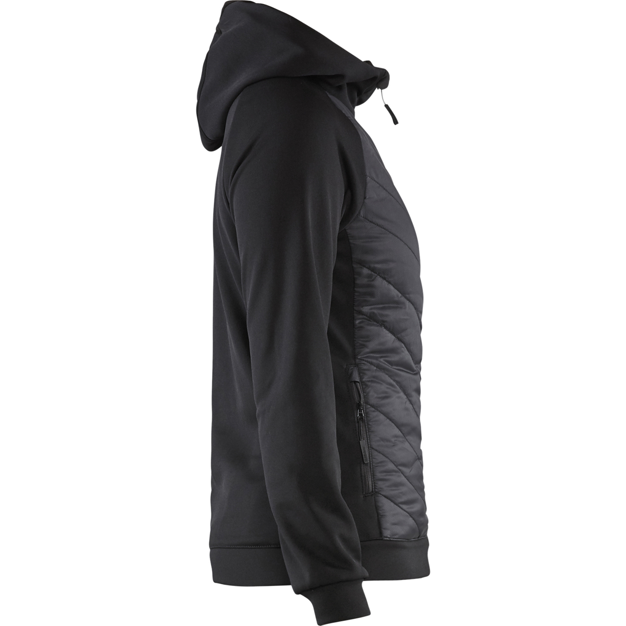 Blaklader Ladies Hybrid Sweatshirt, Black/Dark Grey (2)