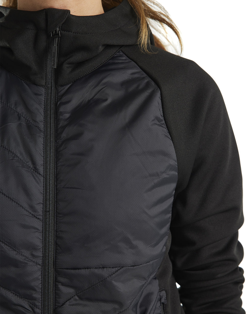 Blaklader Ladies Hybrid Sweatshirt, Black/Dark Grey (6)