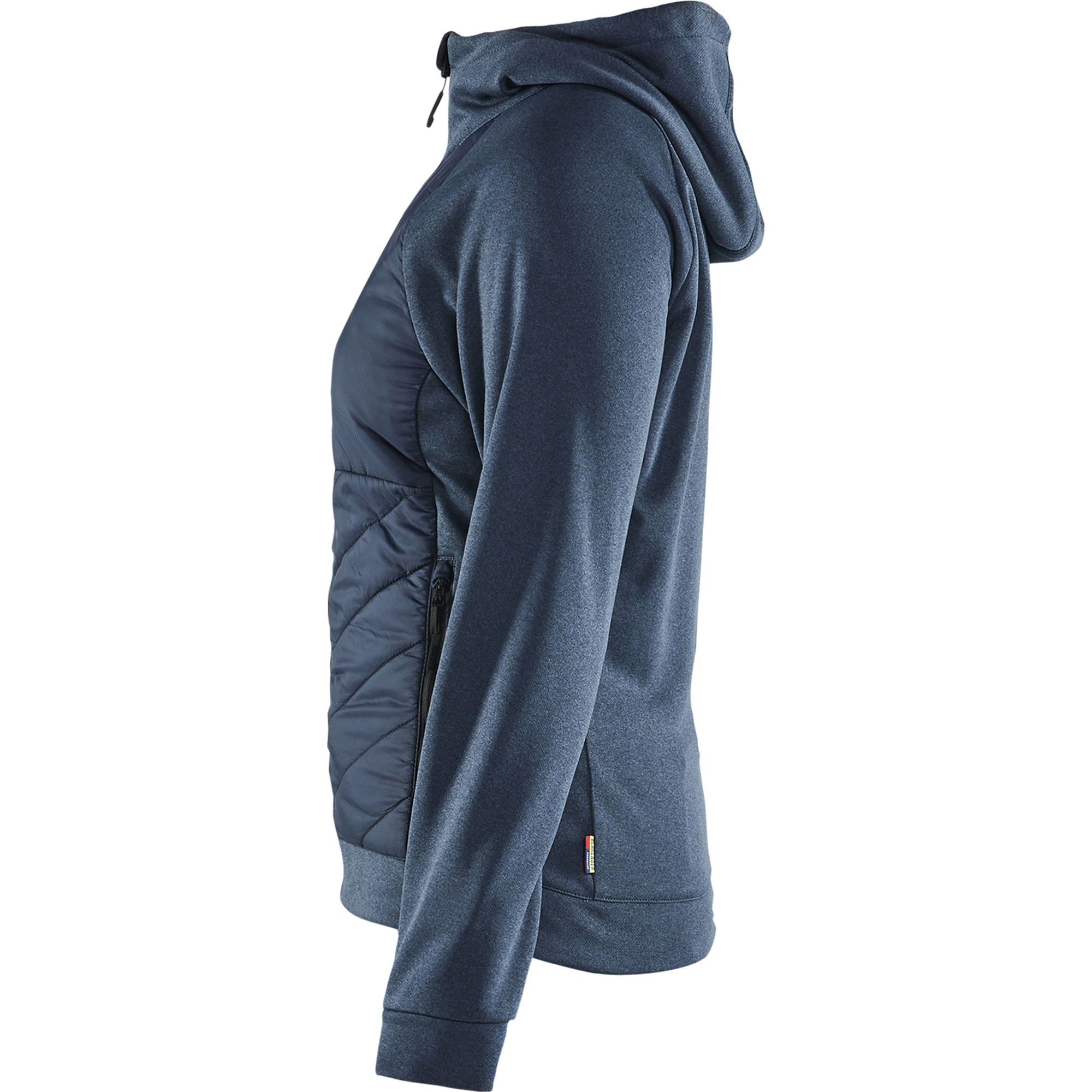 Blaklader Women's Hybrid Sweatshirt, Pigeon Blue/Dark Navy (3)