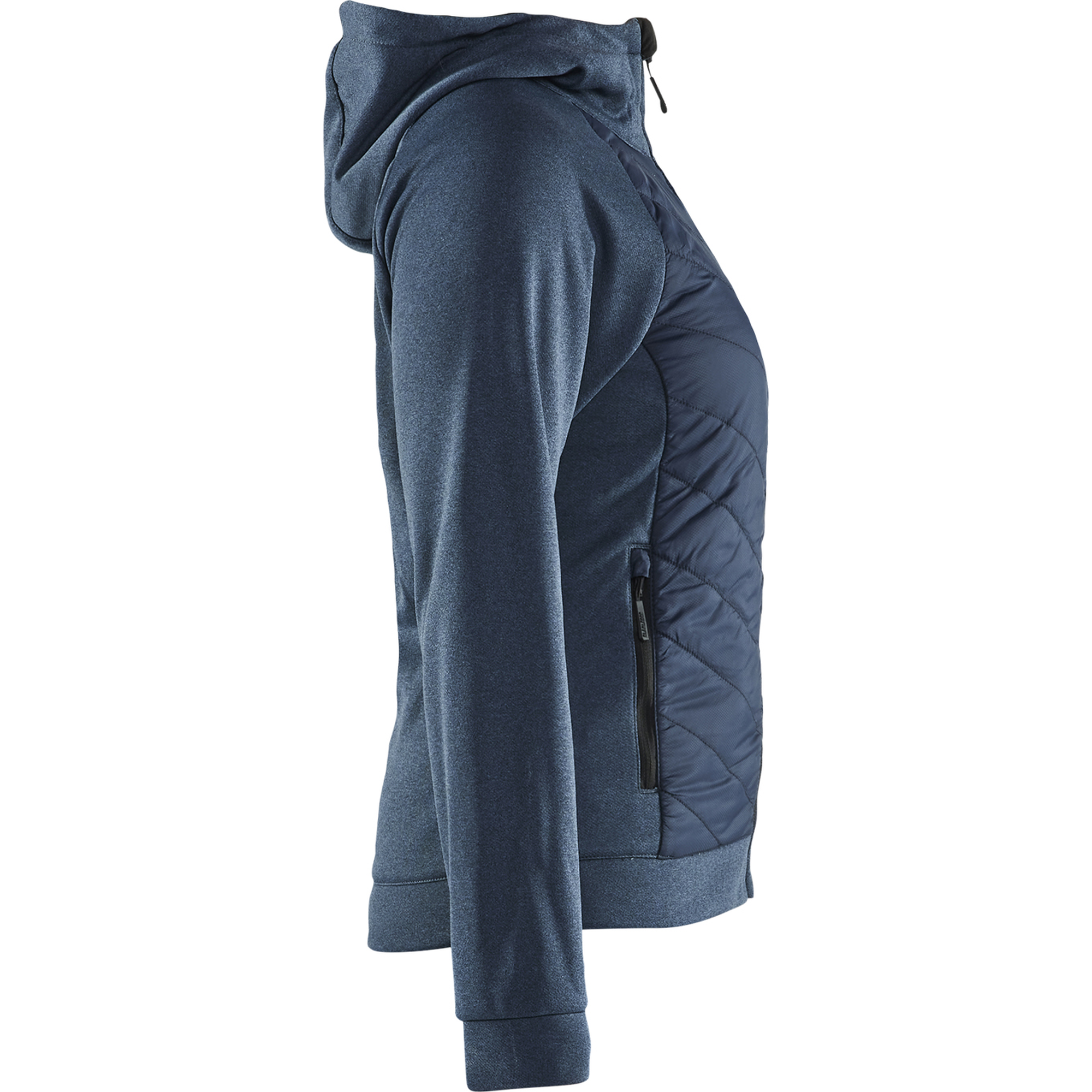 Blaklader Women's Hybrid Sweatshirt, Pigeon Blue/Dark Navy (2)