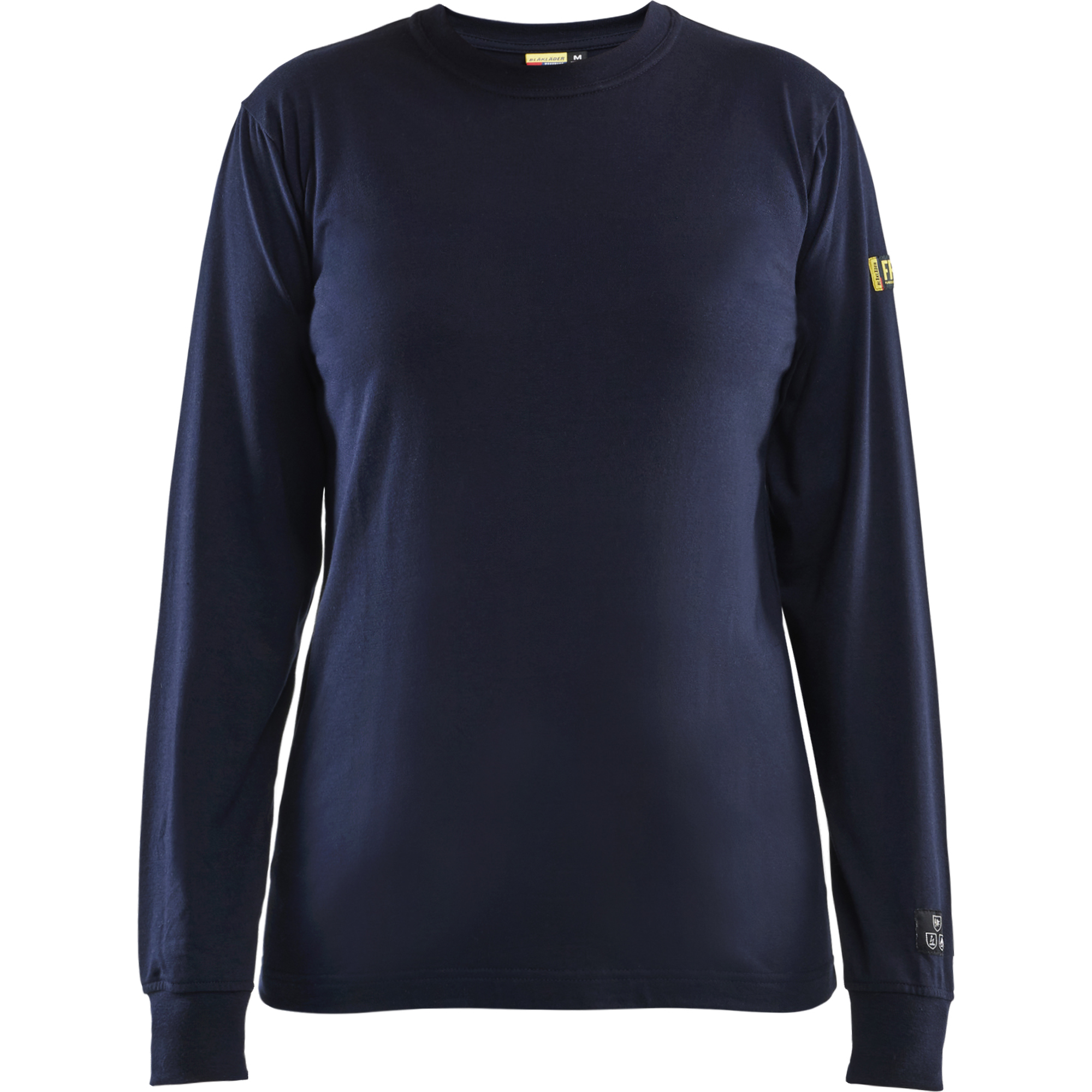 Blaklader Women's Flame Resistant Long Sleeve Shirt, Navy