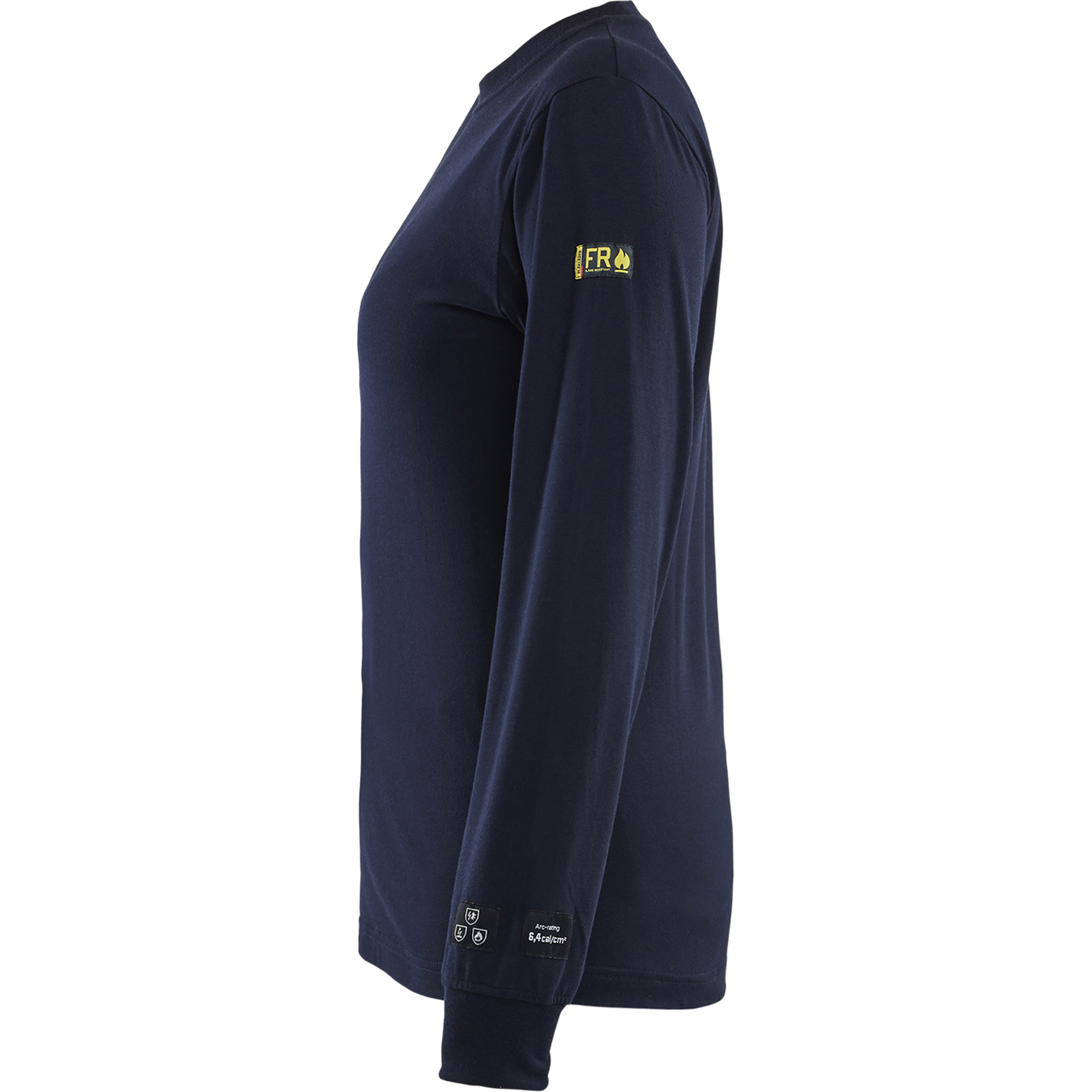 Blaklader Women's Flame Resistant Long Sleeve Shirt, Navy (3)