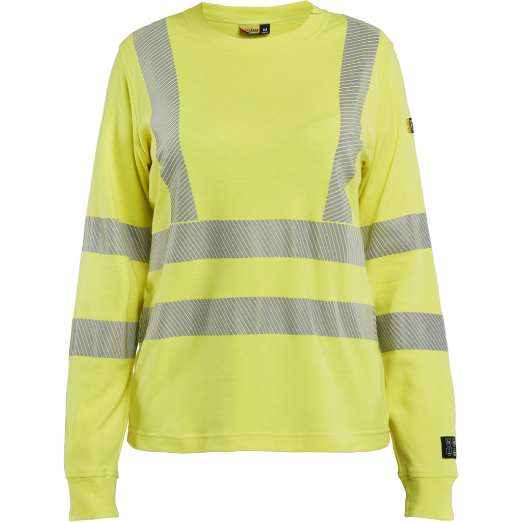 Blaklader Ladies Multinorm Long Sleeve Shirt, Yellow