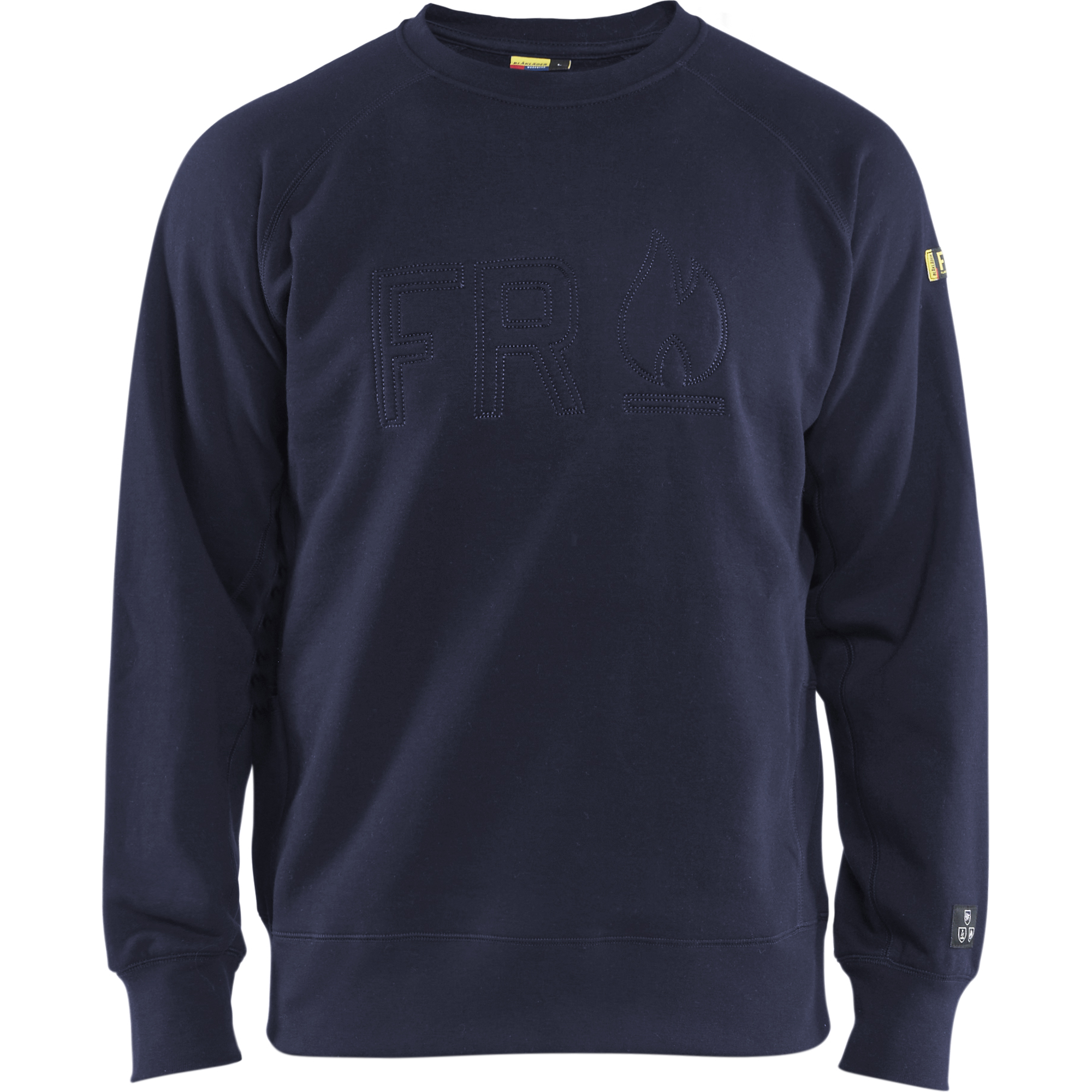 Blaklader Flame Resistant Sweatshirt, Navy
