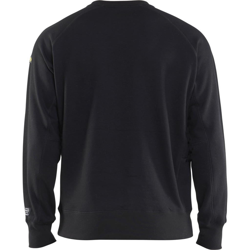 Blaklader Flame Resistant Sweatshirt, Black (4)