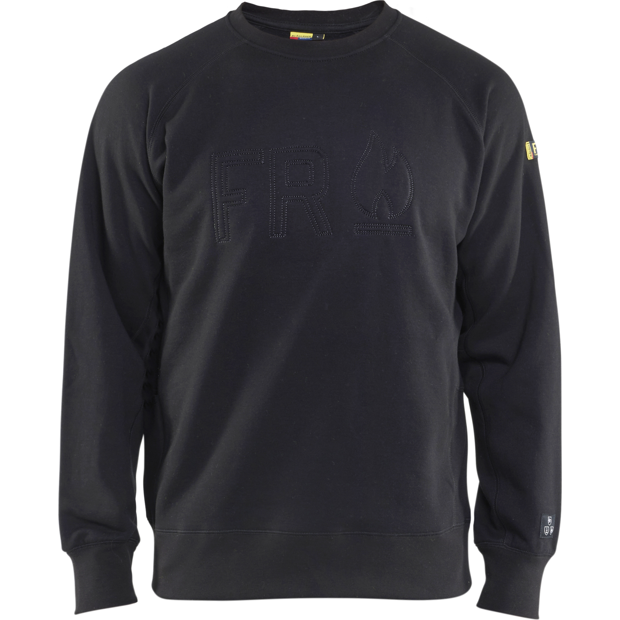 Blaklader Flame Resistant Sweatshirt, Black