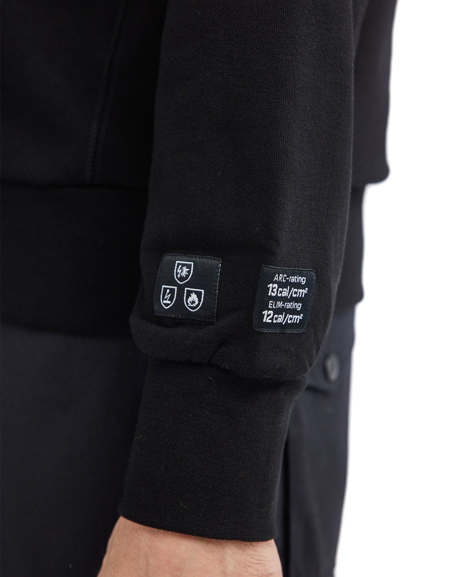 Blaklader Flame Resistant Sweatshirt, Black (6)