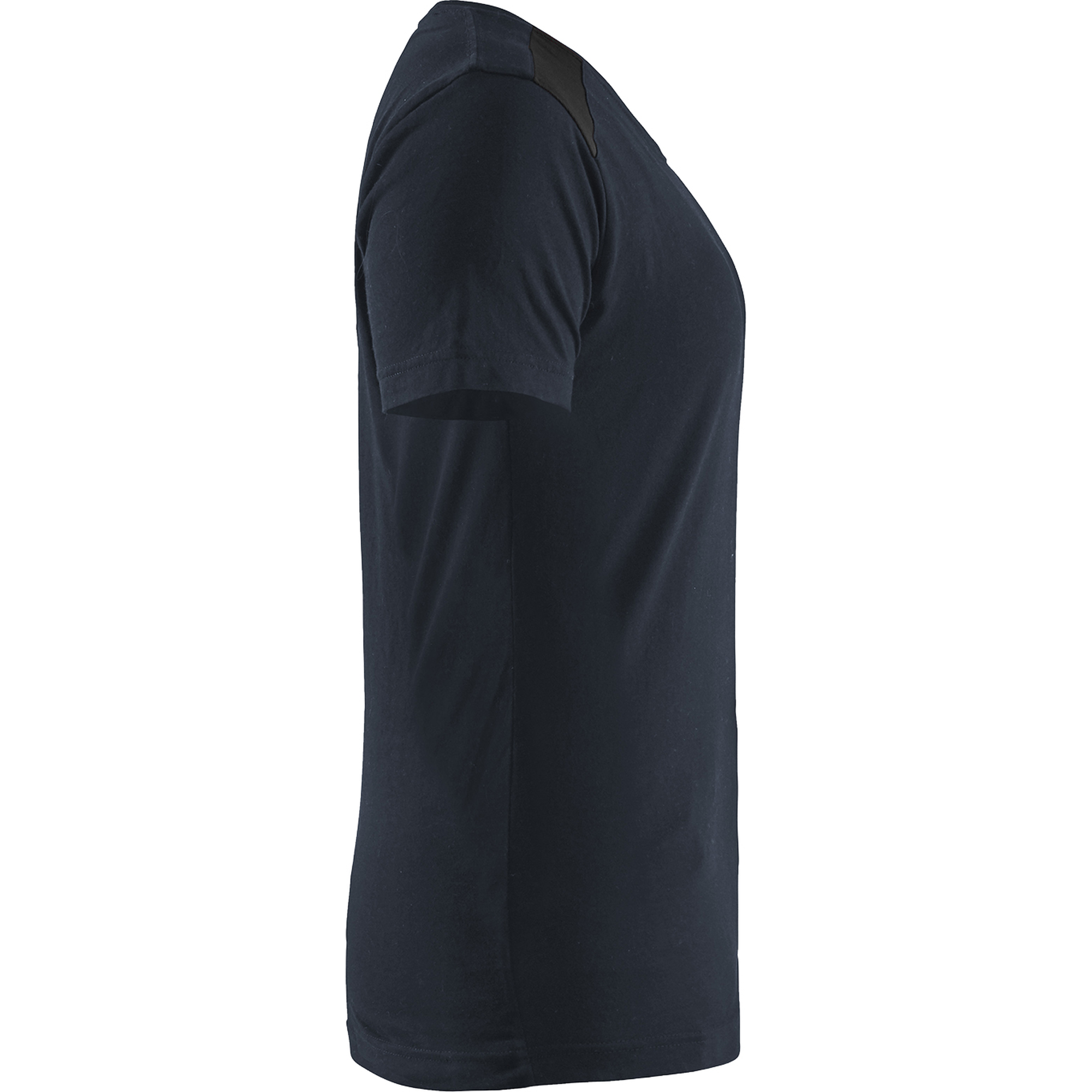 Blaklader Women's T-Shirt, Dark Navy/Black (2)