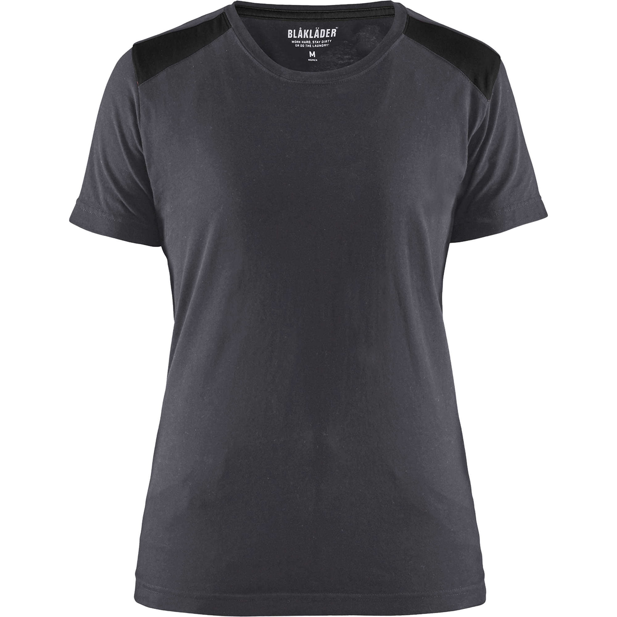 Blaklader Ladies T-Shirt, Medium Grey/Black
