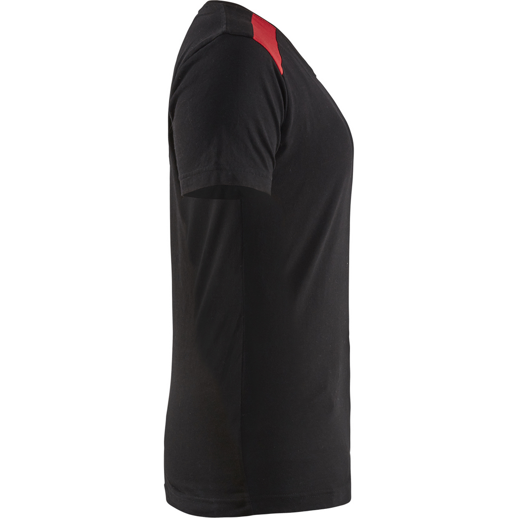 Blaklader Women's T-Shirt, Black/Red (2)