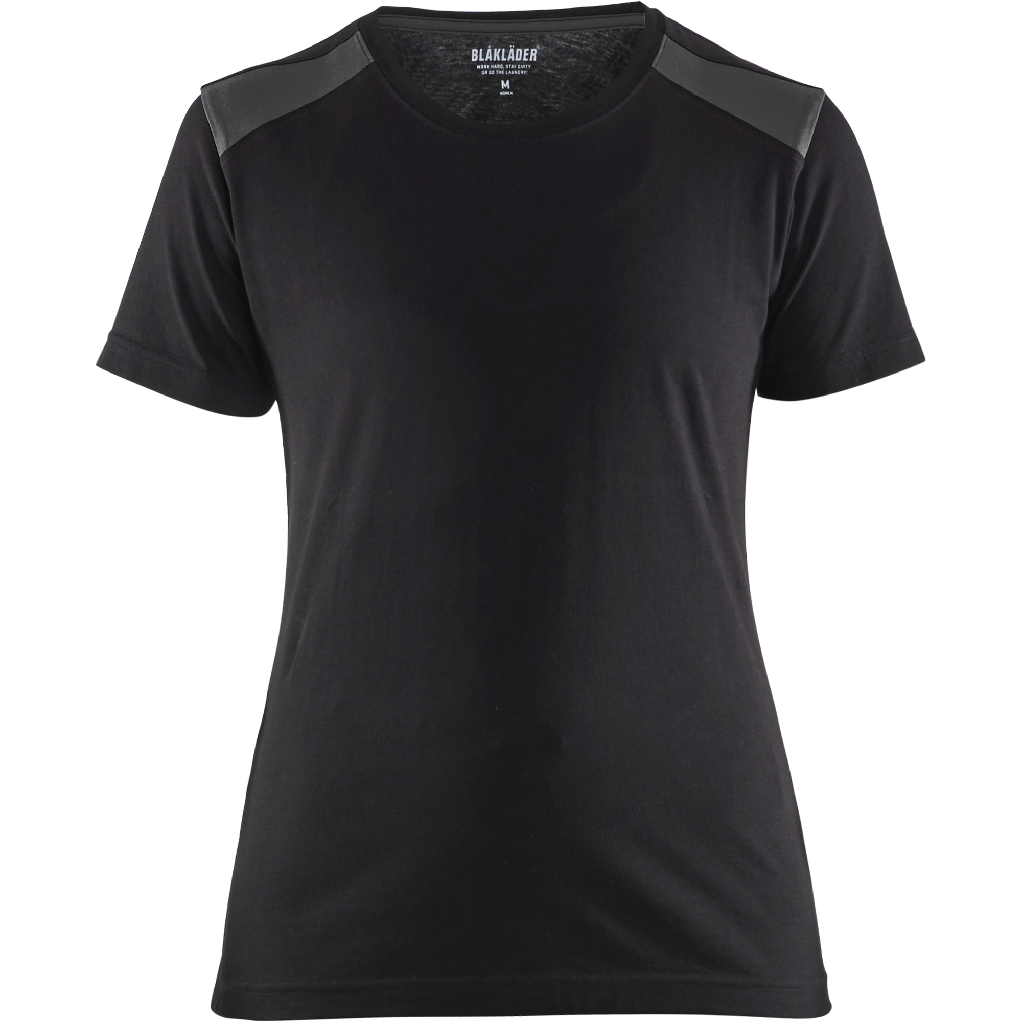 Blaklader Ladies T-Shirt, Black/Dark Grey