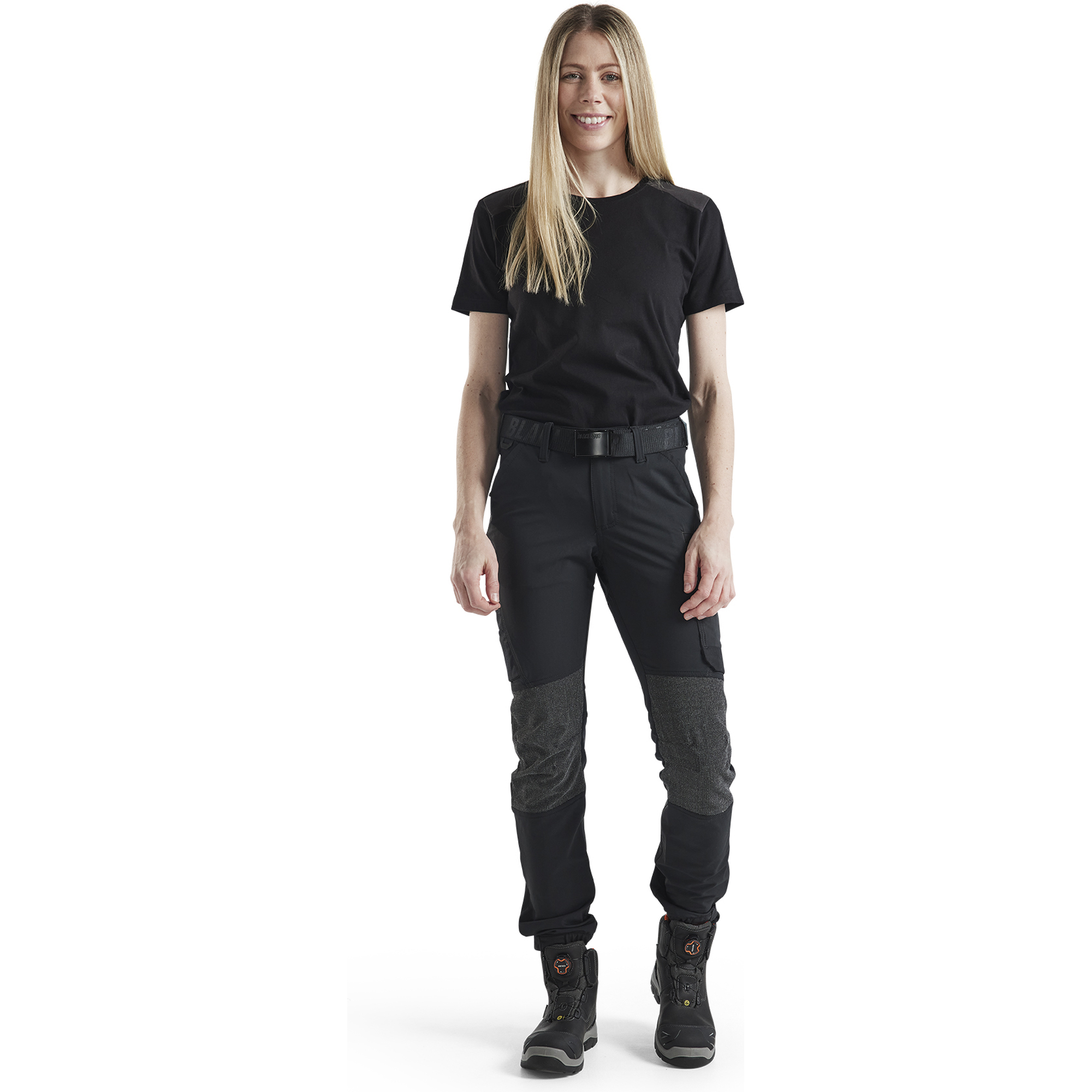 Blaklader Ladies T-Shirt, Black/Dark Grey (5)