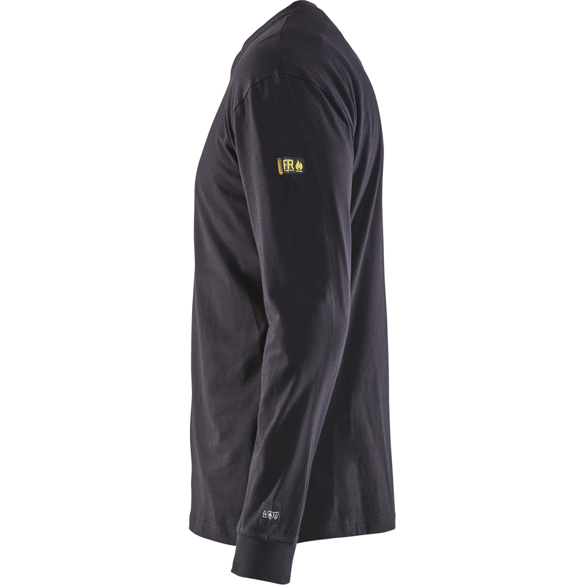 Blaklader Flame Resistant Long Sleeve T-Shirt, Navy Blue (3)