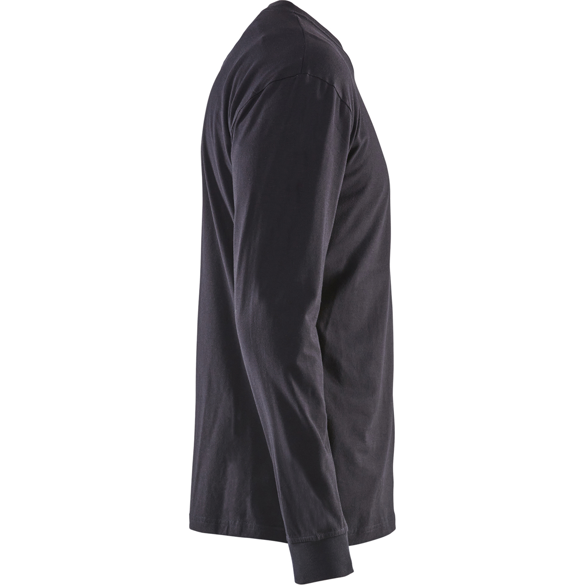 Blaklader Flame Resistant Long Sleeve T-Shirt, Navy Blue (2)