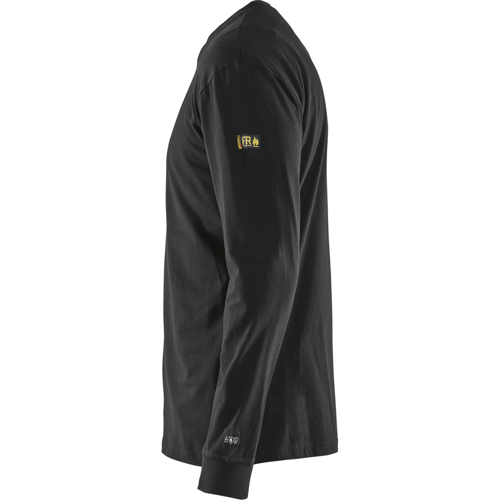 Blaklader Flame Resistant Long Sleeve Shirt, Black (3)