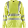 Blaklader High Vis Ladies UV Protection Long Sleeve Shirt, Yellow