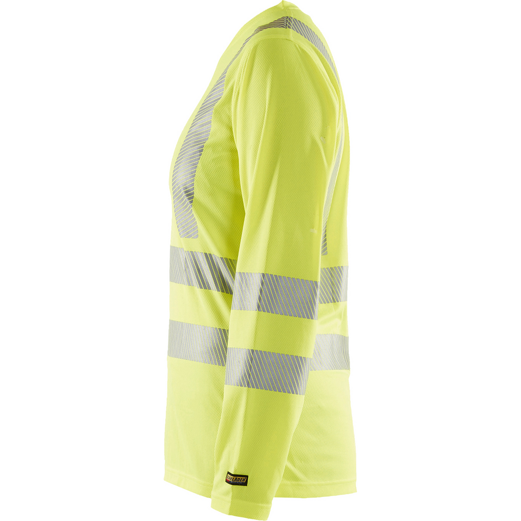 Blaklader High Vis Ladies UV Protection Long Sleeve Shirt, Yellow (3)