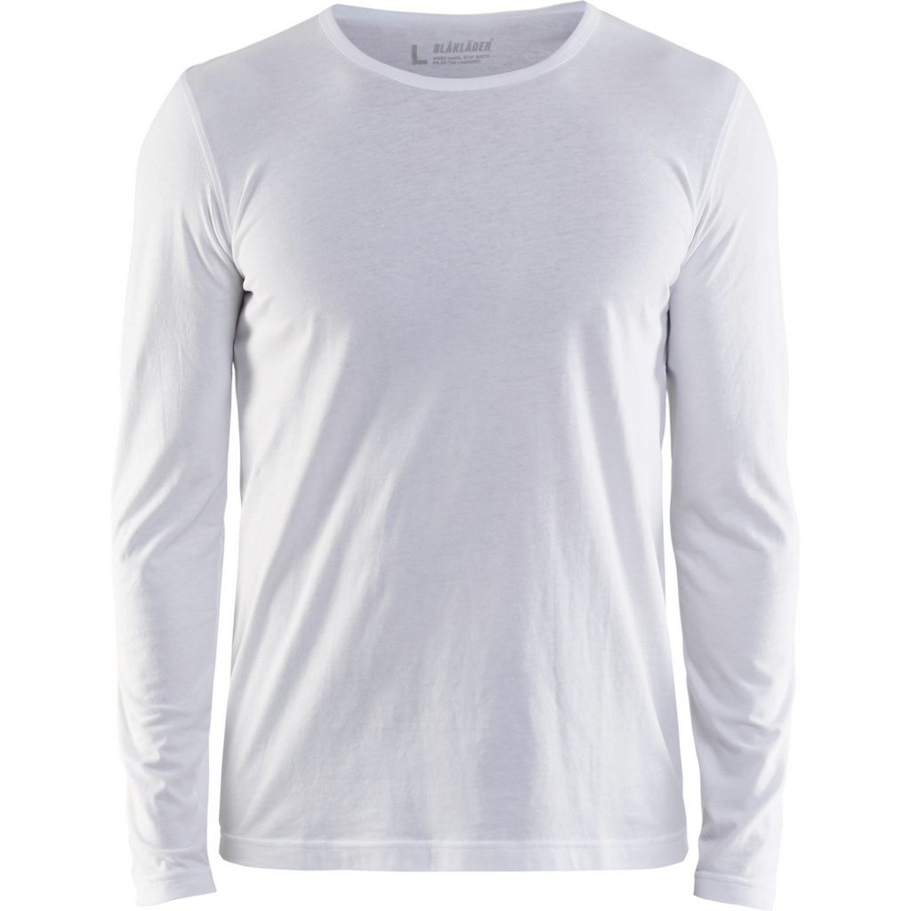 Blaklader Long Sleeve T-Shirt, White