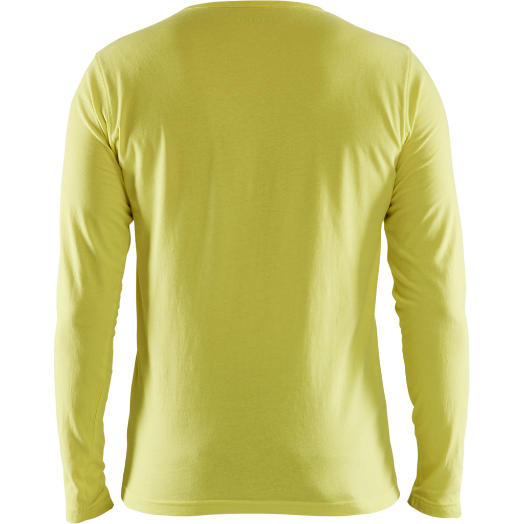 Blaklader Long Sleeve T-Shirt, Yellow (4)