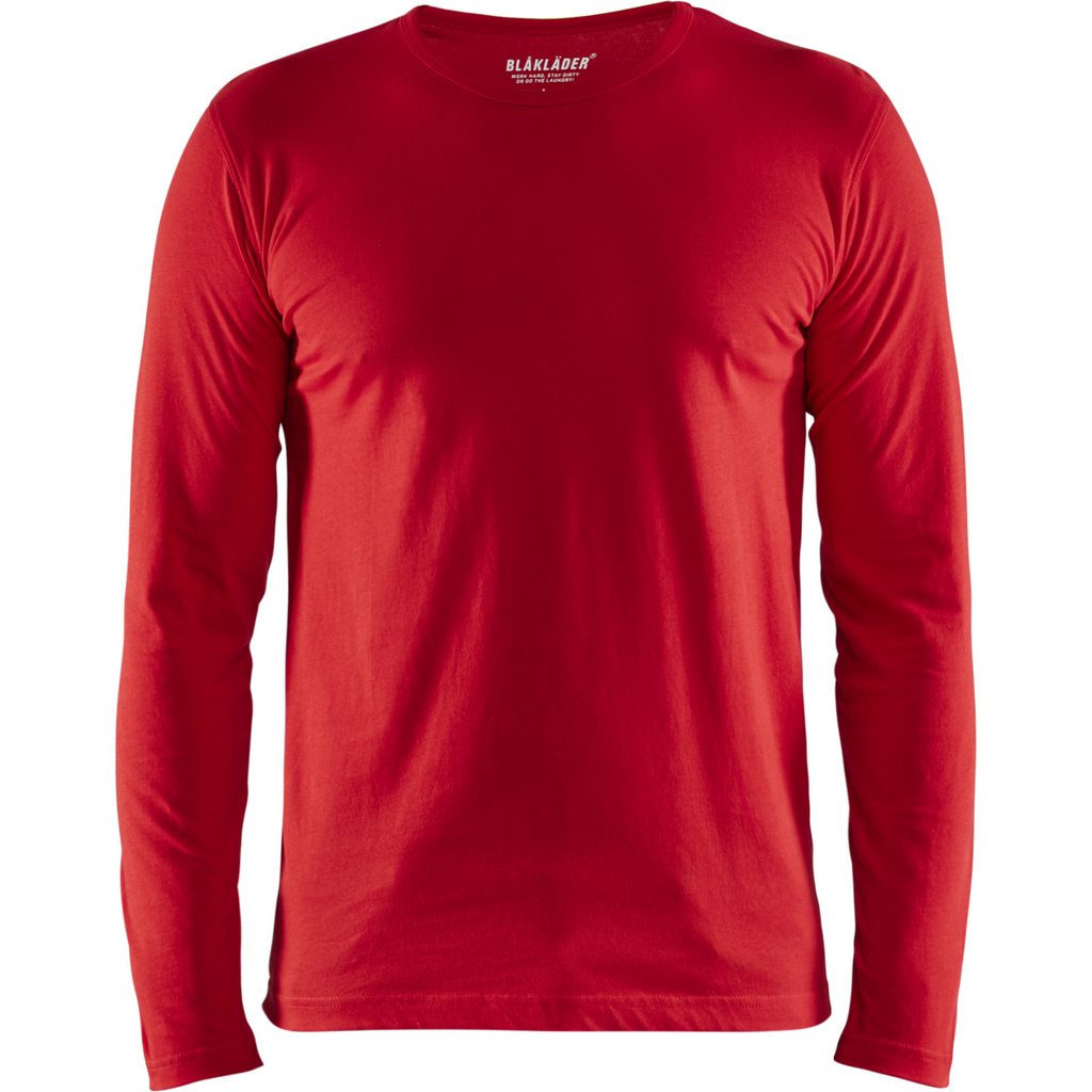 Blaklader Long Sleeve T-Shirt, Red