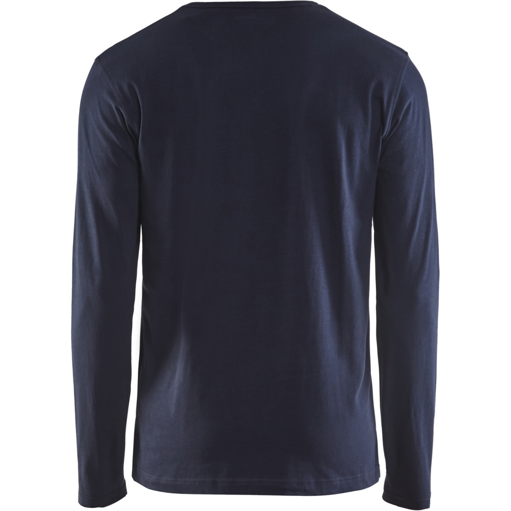 Blaklader Long Sleeve T-Shirt, Dark Navy (4)