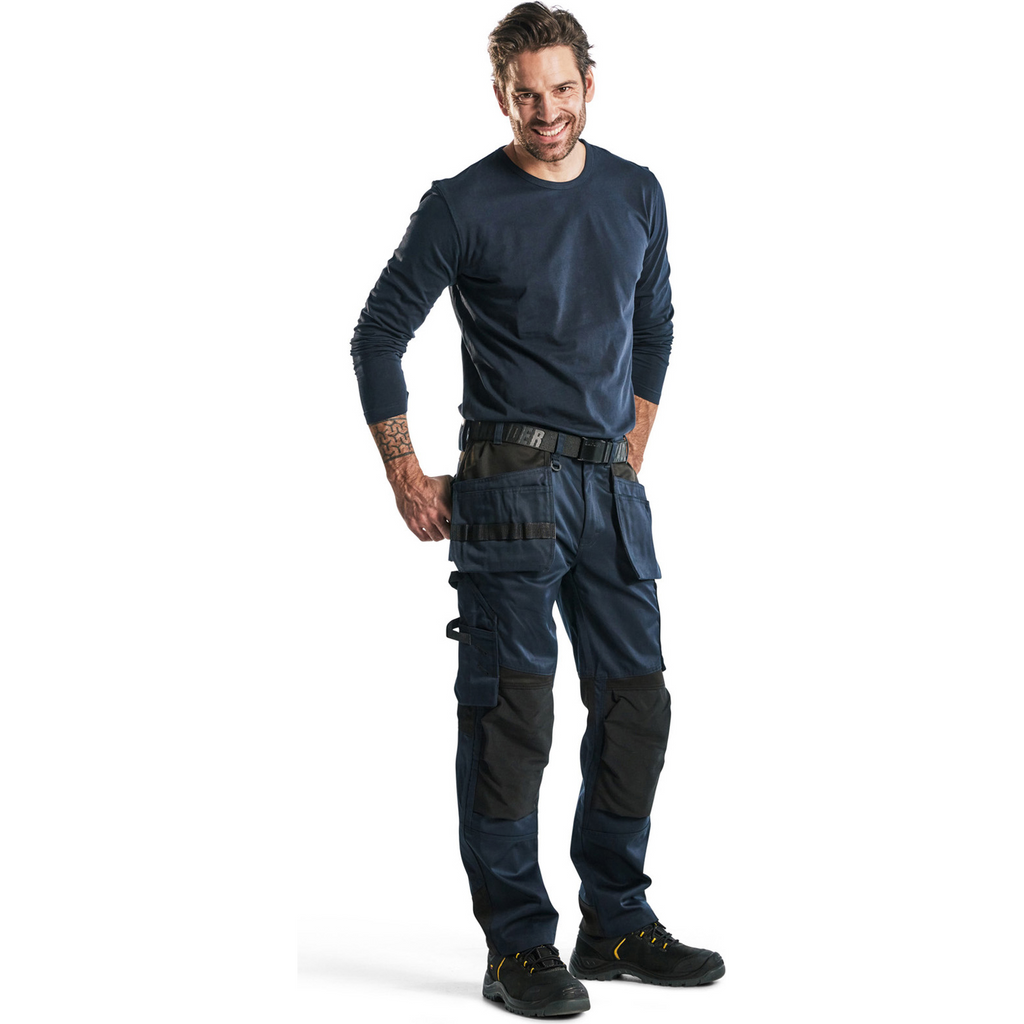 Blaklader Long Sleeve T-Shirt, Dark Navy (5)
